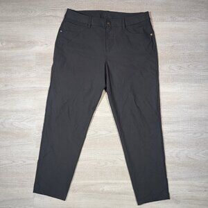 Lululemon Mens ABC 5 Pocket Pants 31x25 Black Chino Performance Warpstreme Golf